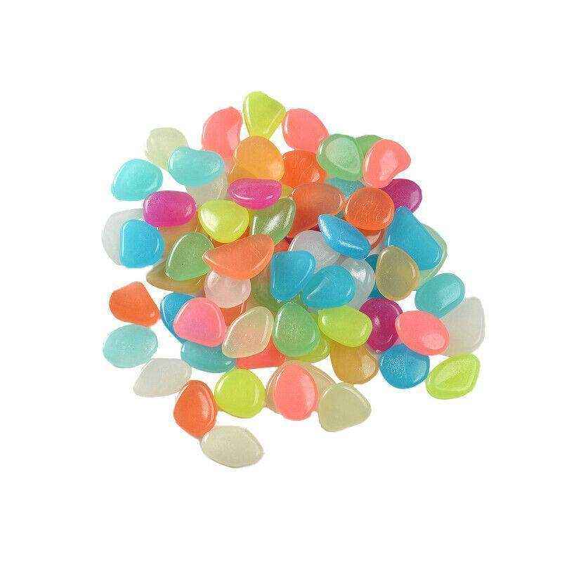 UP TO 500X Luminous Glow Aquarium Stones for Gardens and Decorations - Image 13