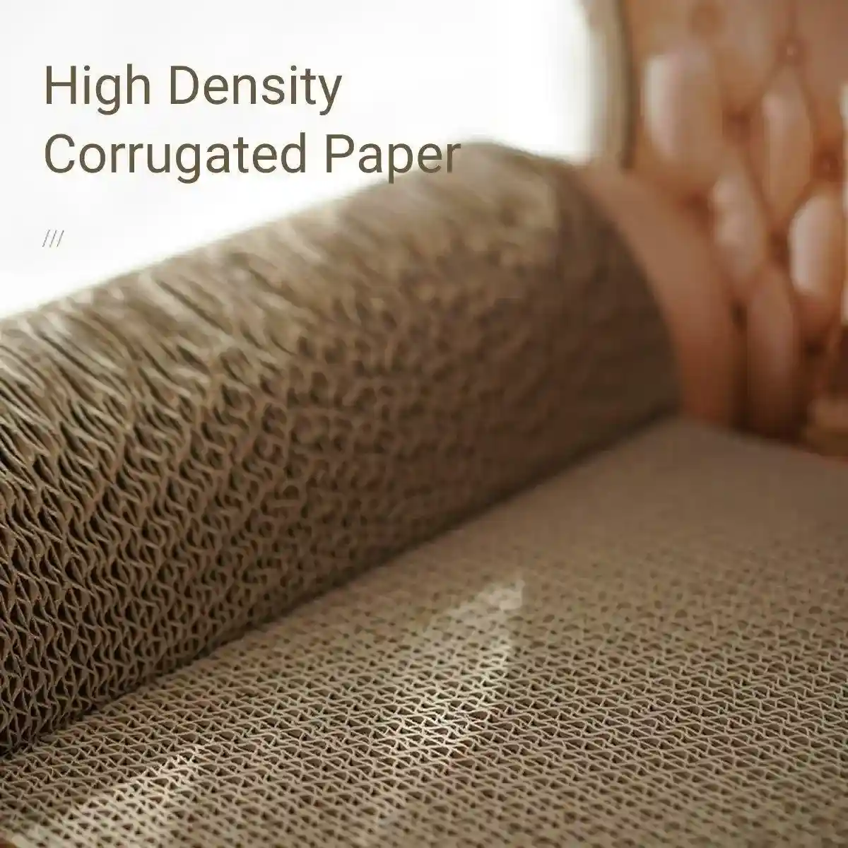 Luxury Cat Scratching Sofa Corrugated Cardboard Claw Sharpener & Cat Lounge - Image 5