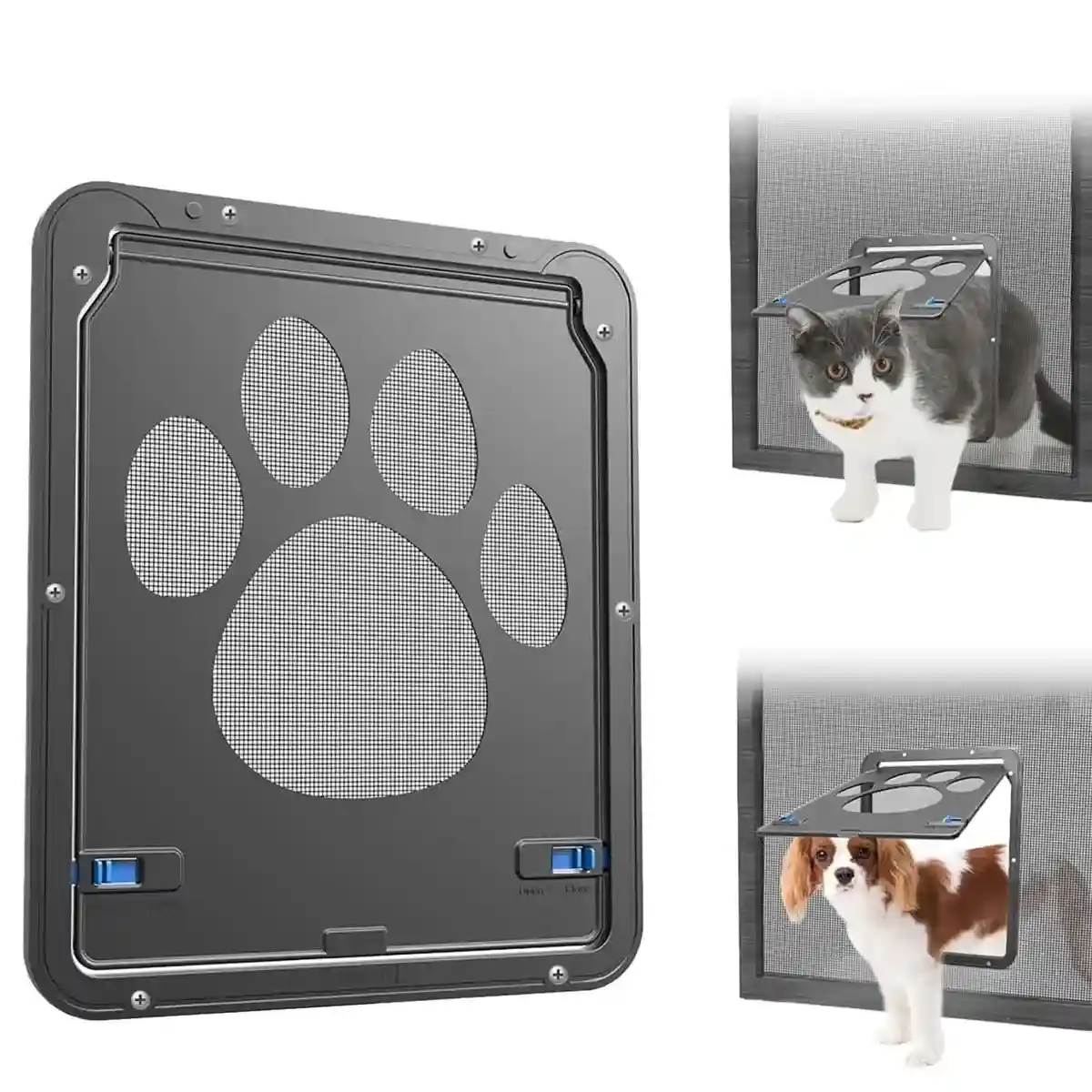 Magnetic Lock Pet Screen Door for Cats and Dogs - Image 5
