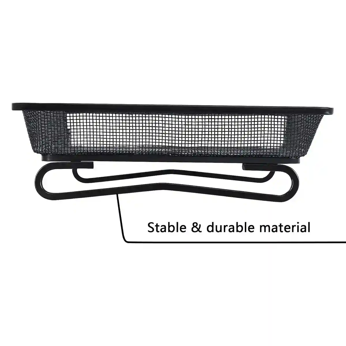 Rust-Resistant Outdoor Tray with Square Metal Bird Feeder Design - Image 10
