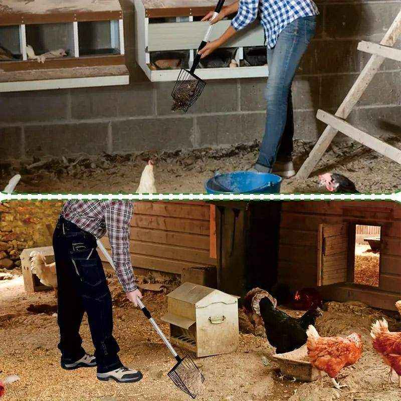 Metal Cat Litter Scoop with Long Handle - Image 10