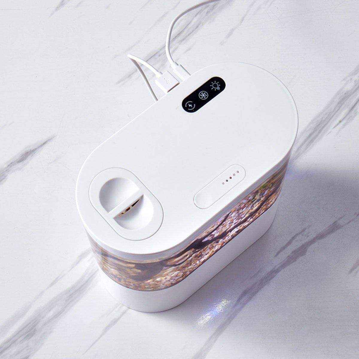 Eco-Friendly Mini Self-Circulating Small Fish Tank Desktop Aquarium - Image 8