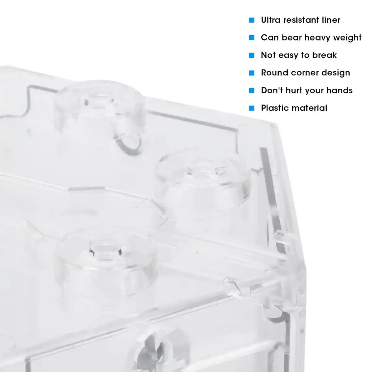 Mini Fish Tank Clear Desktop Aquarium for Betta & Small Fish - Image 7
