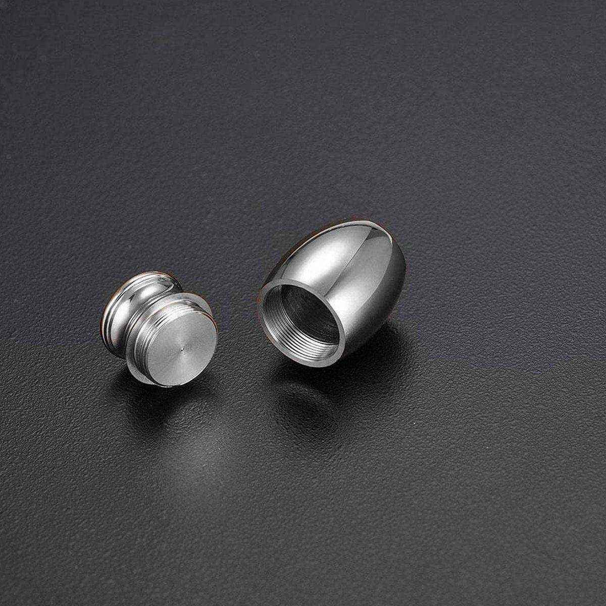 Mini Stainless Steel Pet Urn Keepsake for Ashes - Image 10