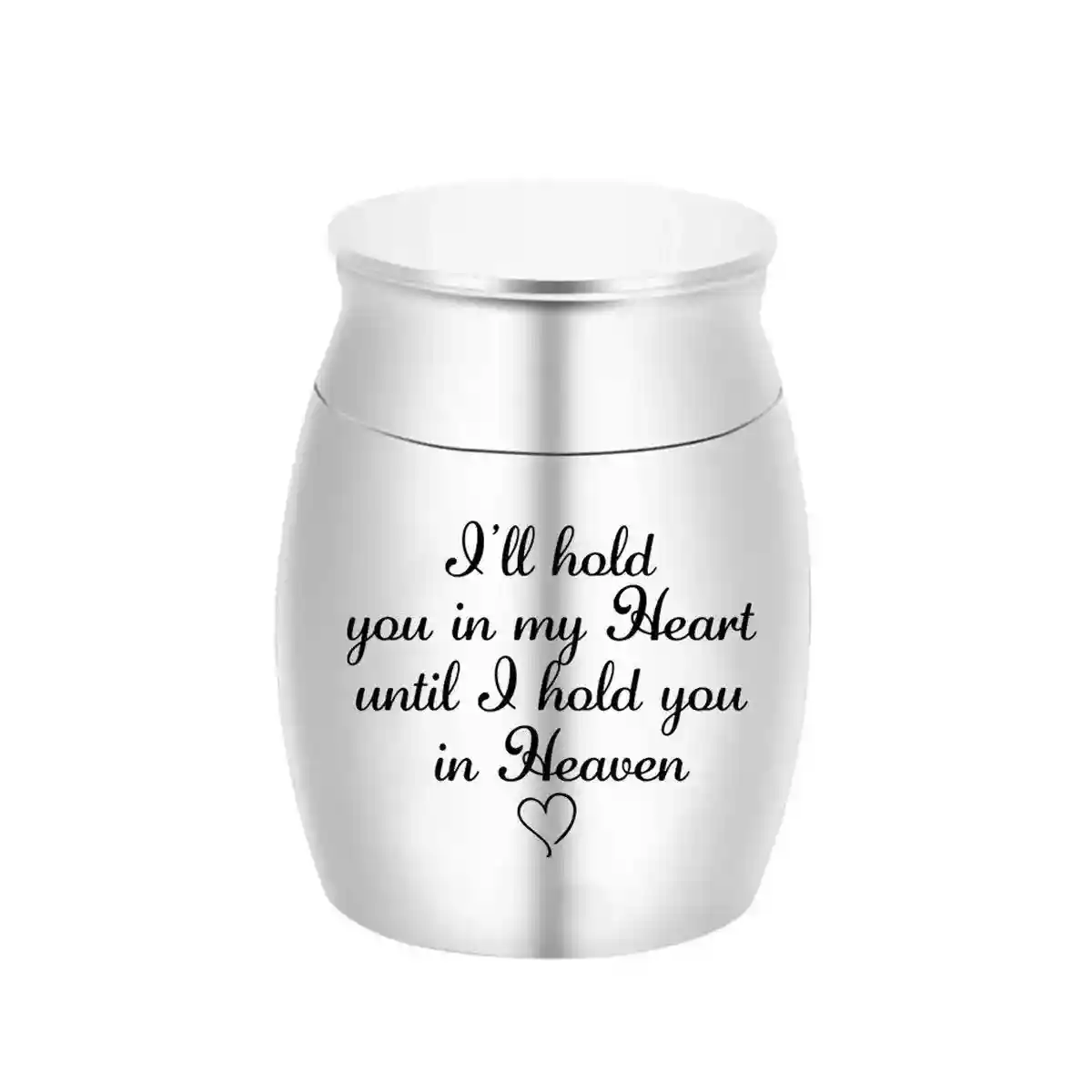 Mini Stainless Steel Pet Urn Keepsake for Ashes - Image 16