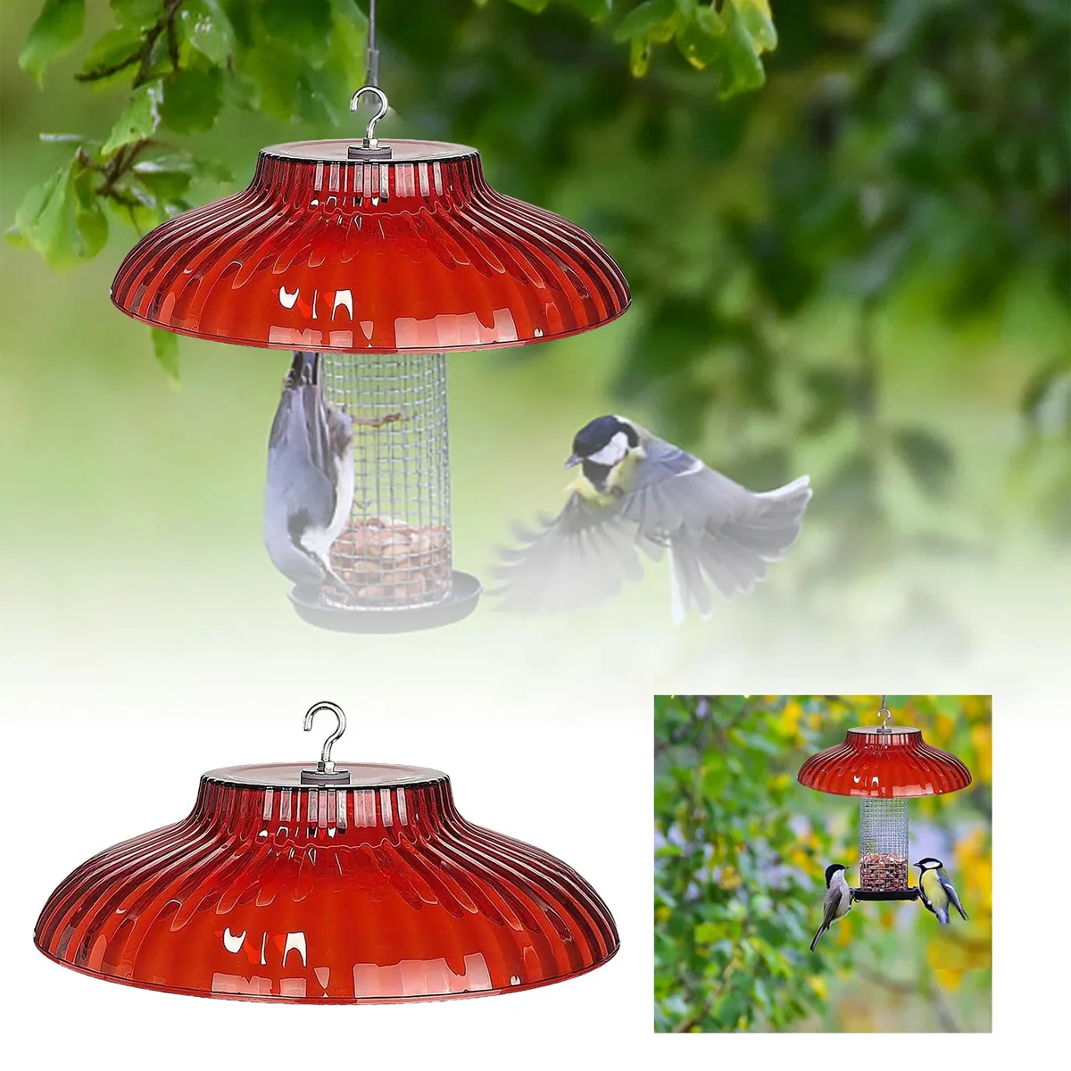 Moisture-proof Bird Feeder Rain Cover - Image 9