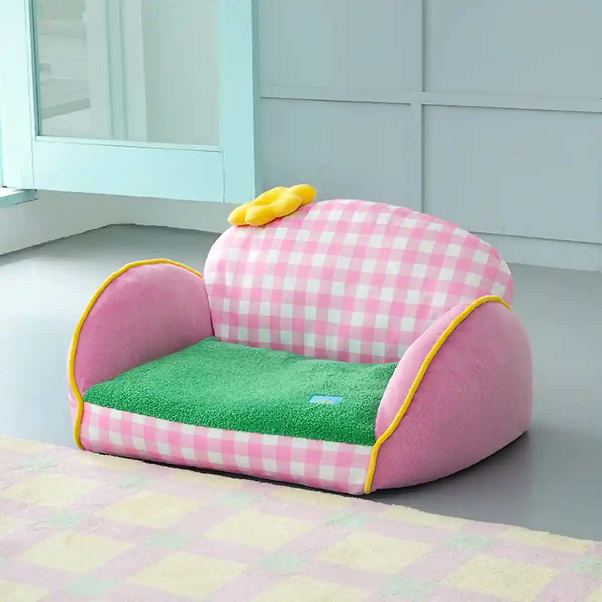 Multi Colour Pet Sofa Bed Removable and Washable for Pets Resting Playing Use - Image 12