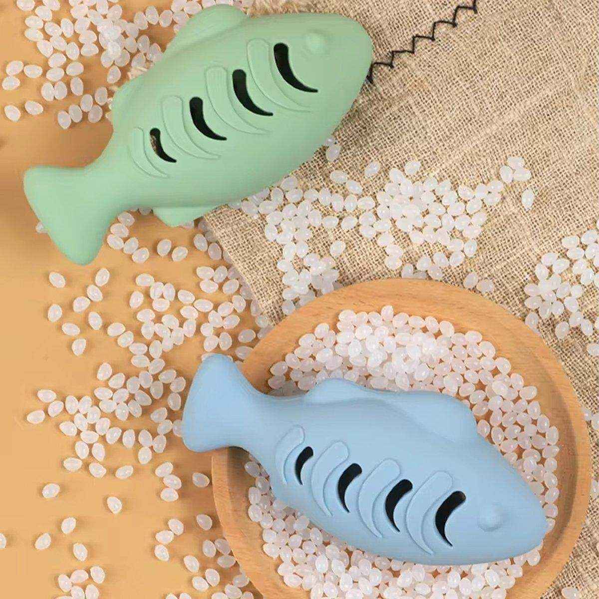 Pet Toy Cat Mint Toy Interactive Fish Leakage Toy Self-relief Feeding Artifact - Image 12