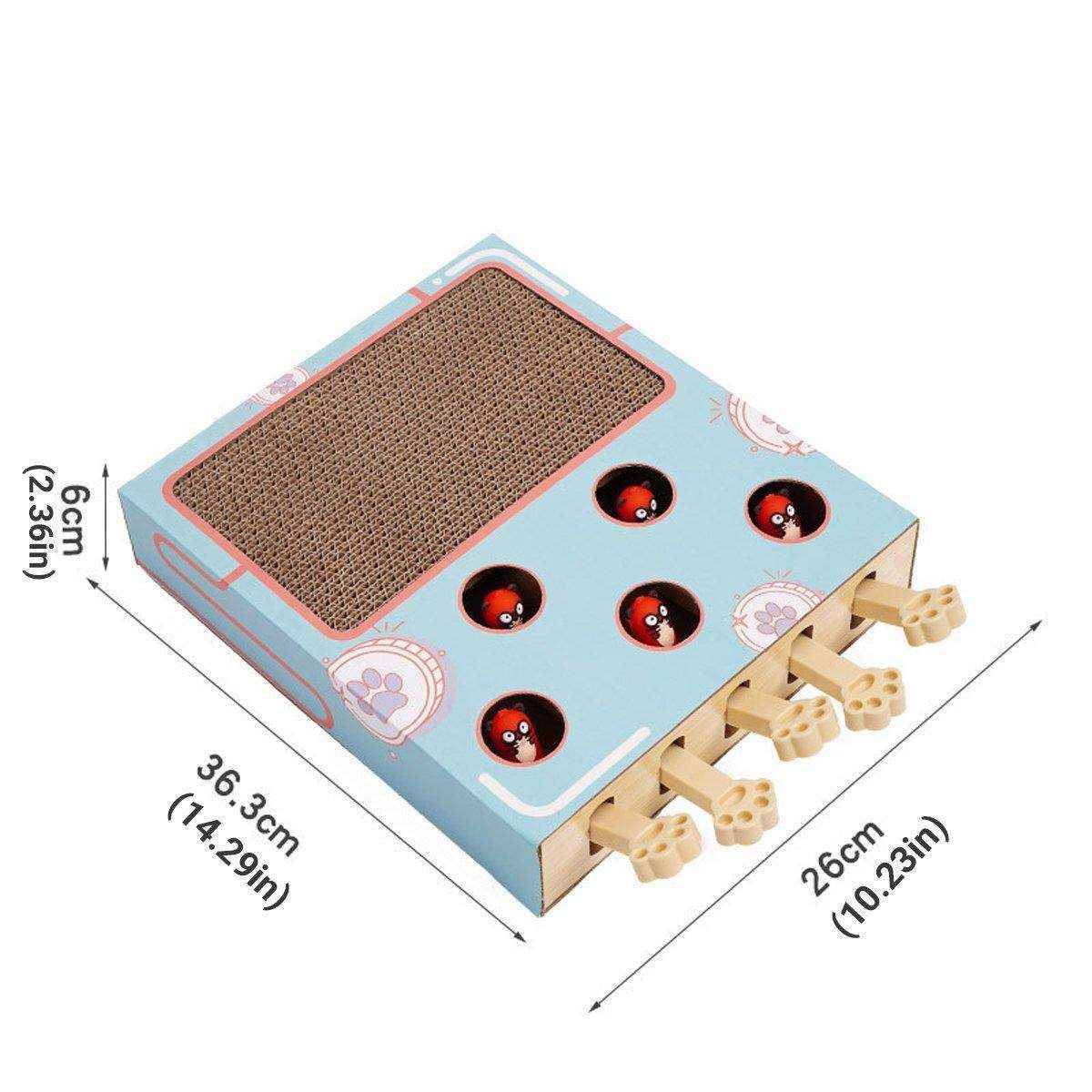 Multifunctional Interactive Cat Toys Corrugated Scratch Board for Cats - Image 7