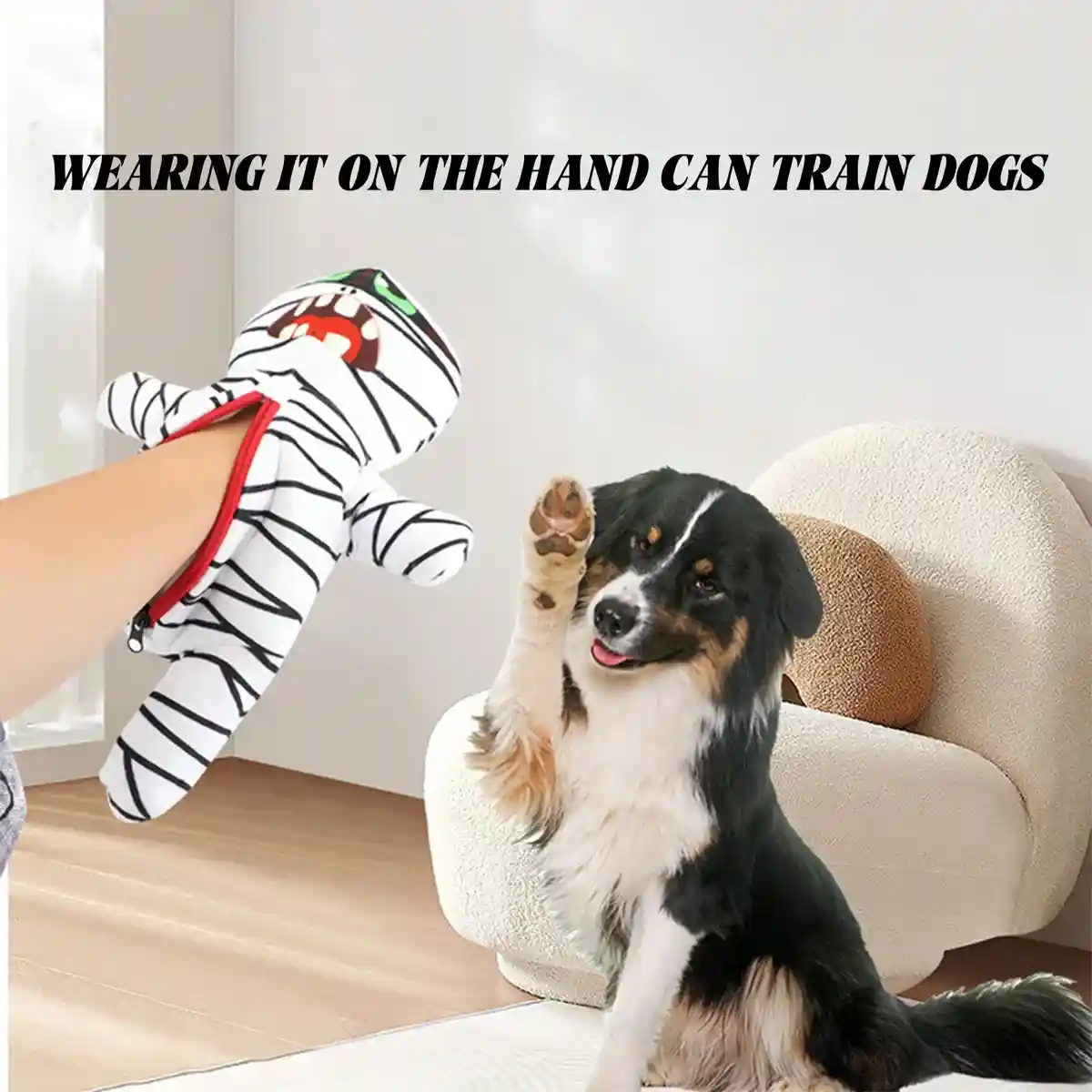 Mummy Plush Dog Toy Set 9-in-1 Interactive - Image 4