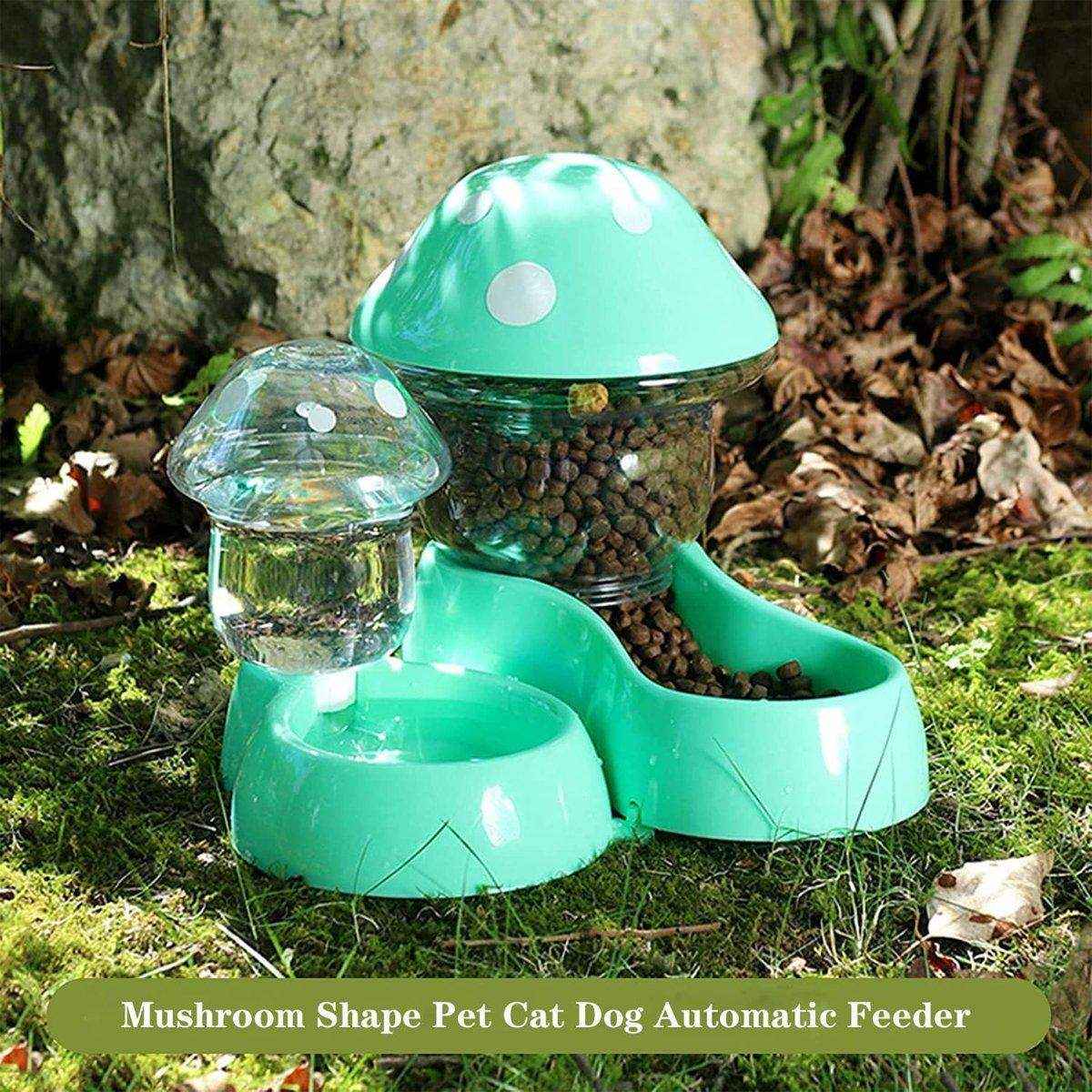 Mushroom Pet Bowl Dual-Use Food & Water Bowl - Image 9