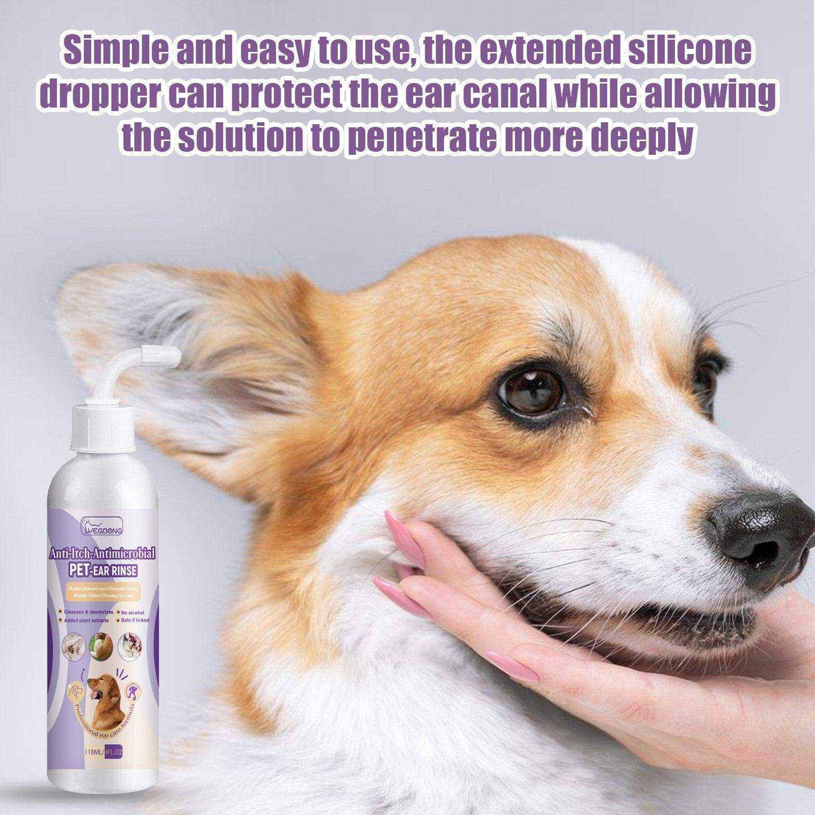 Pet Ear Cleaning Liquid For Cats And Dogs Ear Wash Ear Drops - Image 11