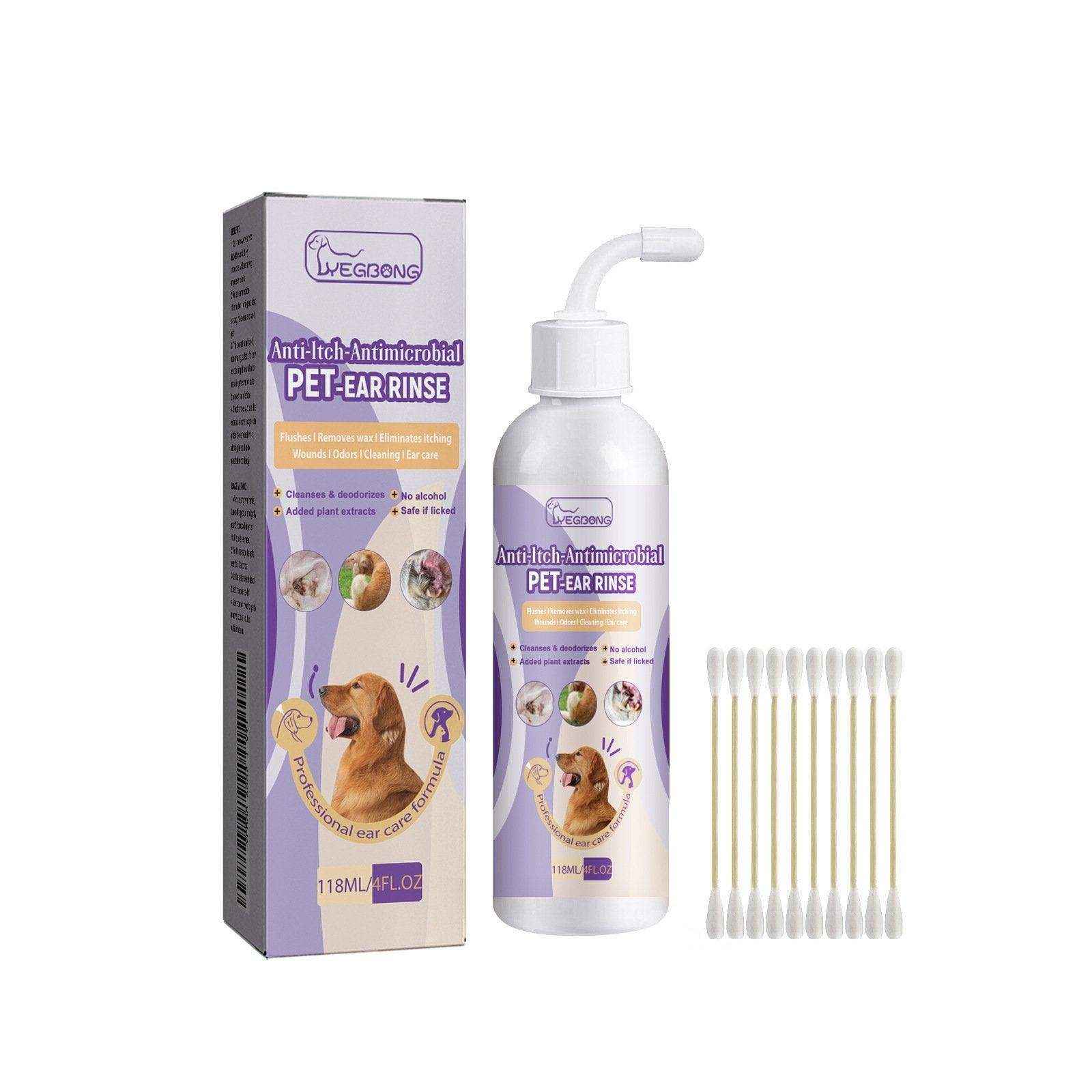 Pet Ear Cleaning Liquid For Cats And Dogs Ear Wash Ear Drops - Image 13