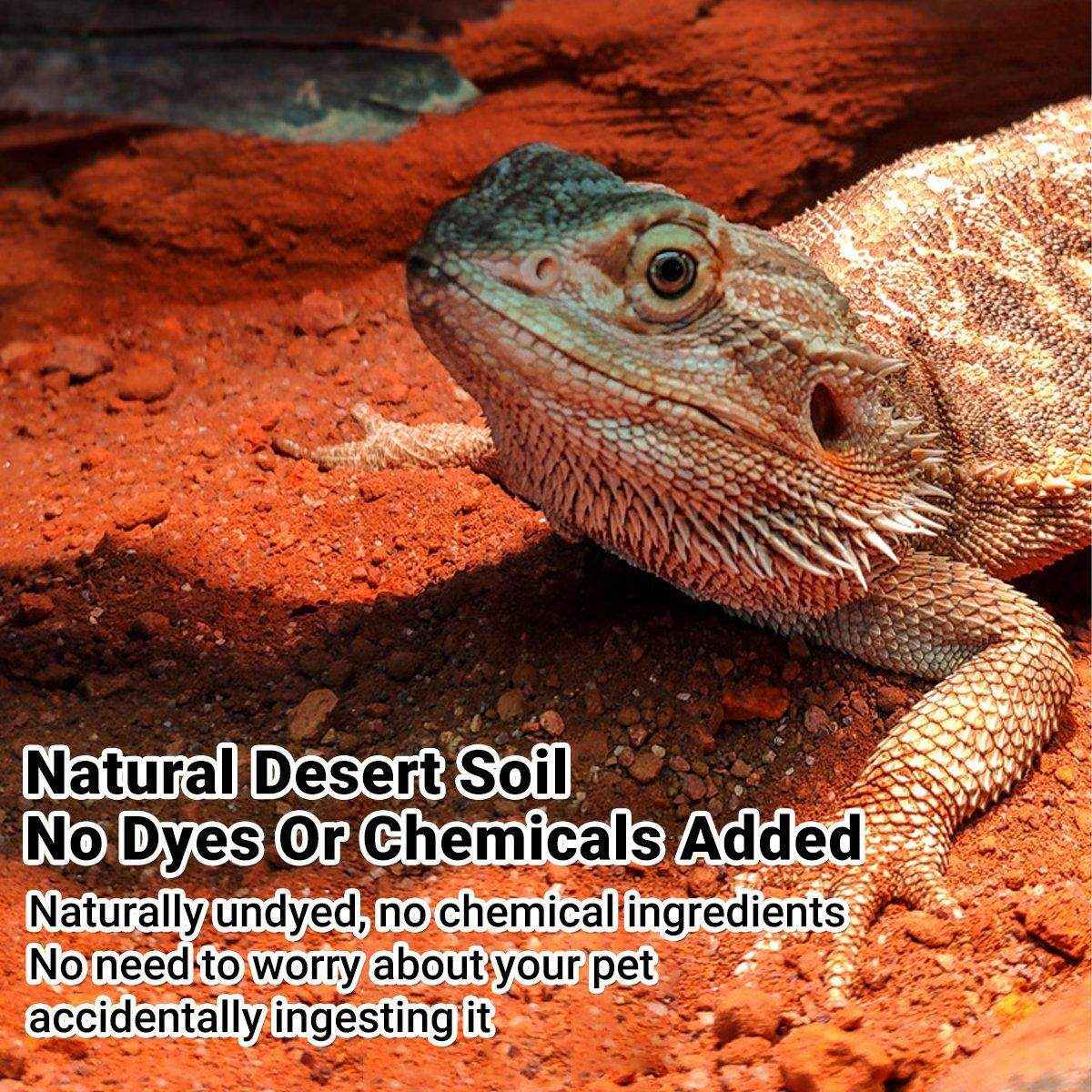 Natural Desert Bedding for Reptiles Safe & Dust-Free - Image 3