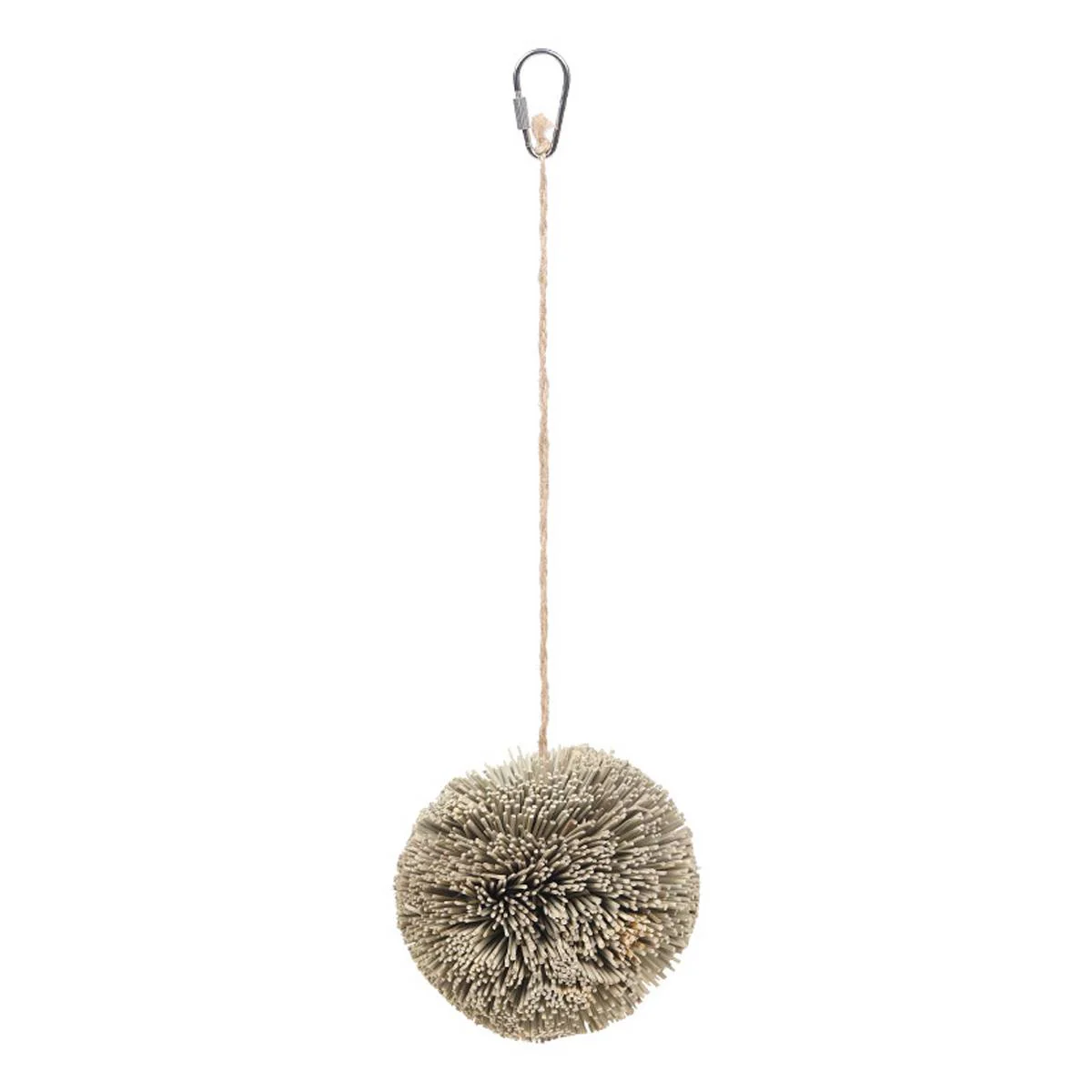 Natural Parrot Chew Toy Ball - Image 2