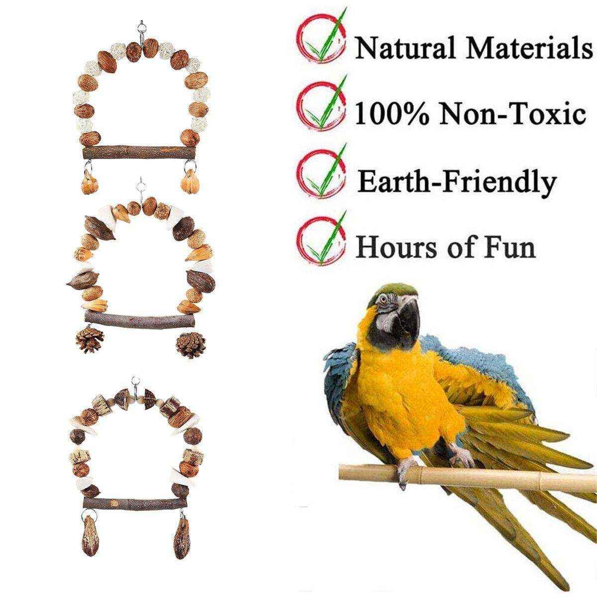 Parrot Toys Bite Toys Training Molar Teeth Relieving Boredom Parrot Special Toys - Image 9