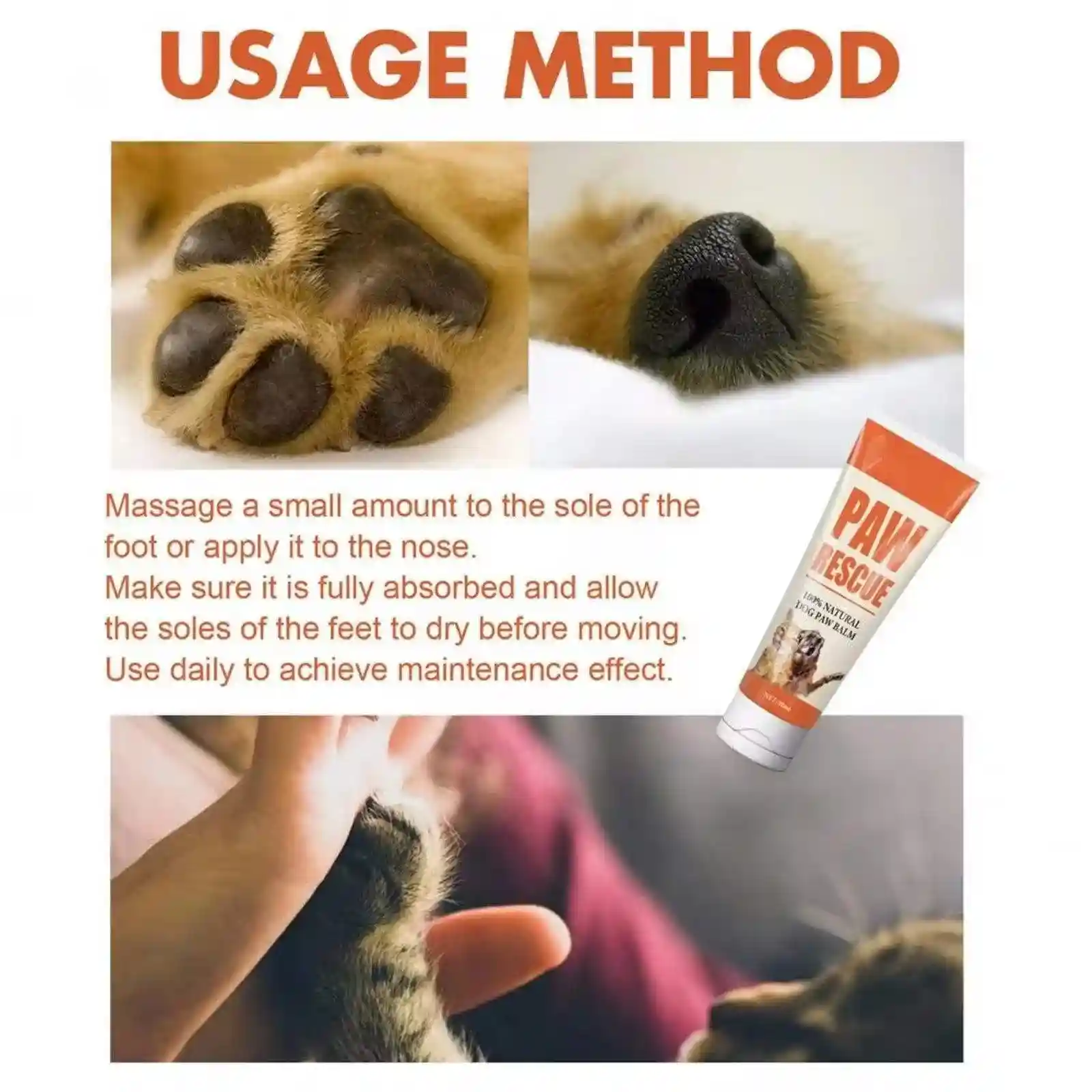 Pet Foot Care Cream Special For Dogs And Cats Foot Care Foot Pad Protection - Image 4