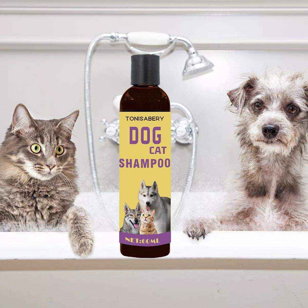 Natural Pet Shampoo for Dogs and Cats Gentle and Deodorizing Formula - Image 10