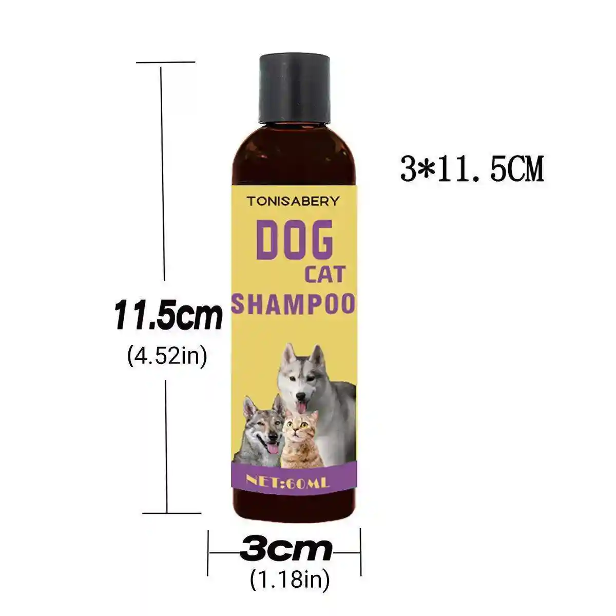 Natural Pet Shampoo for Dogs and Cats Gentle and Deodorizing Formula - Image 8