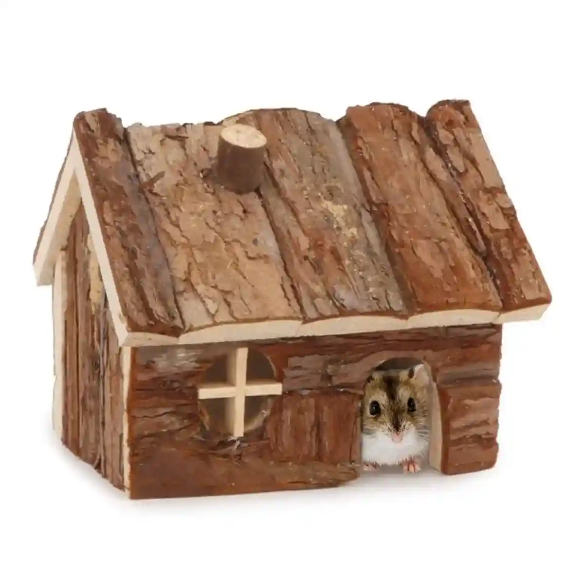 Natural Wood Hamster House S/L - Image 14