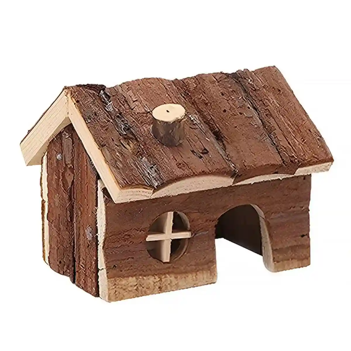 Natural Wood Hamster House S/L - Image 16