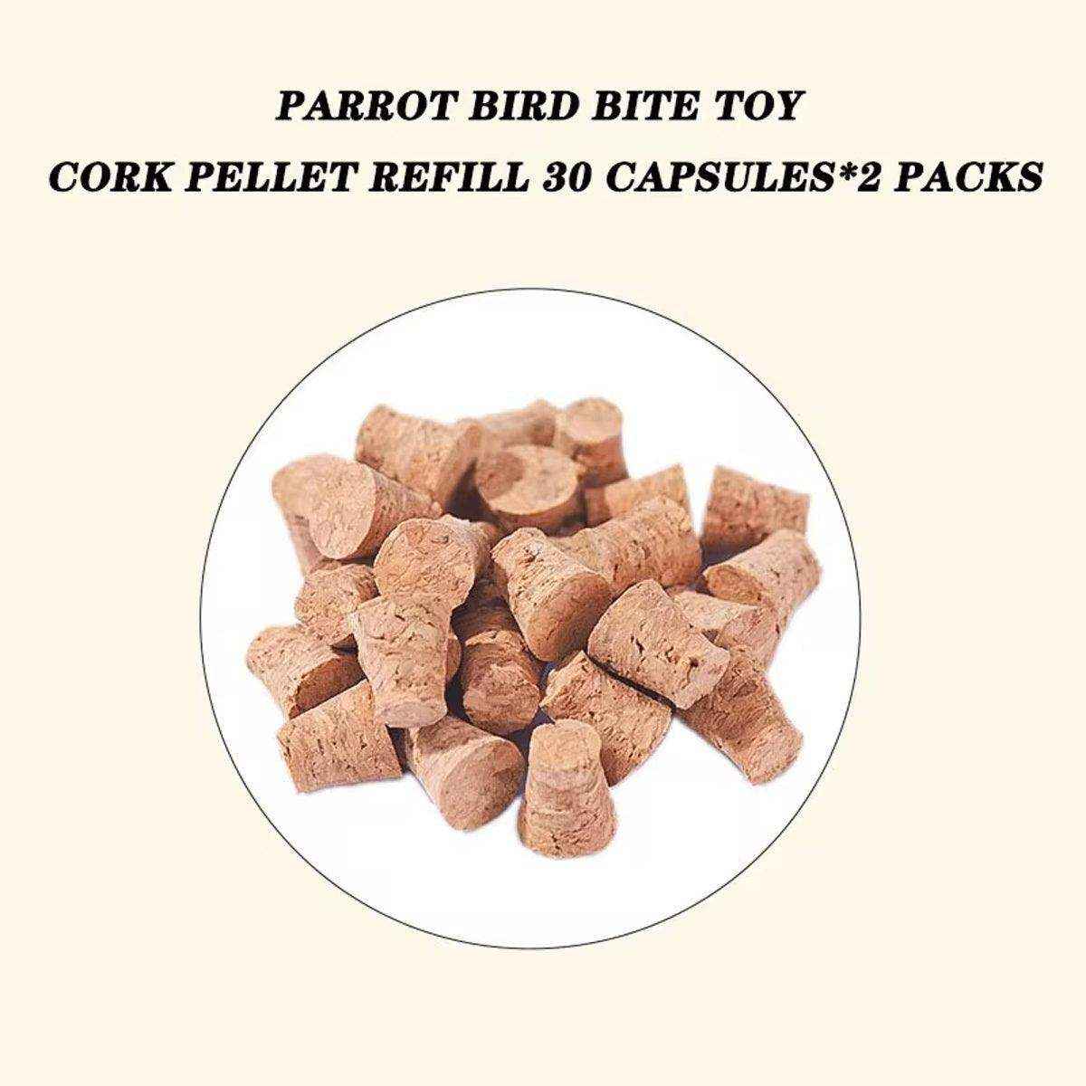 Parrot Toy Nibbling Relief Anti-Depression Puzzle Supplies for Bird Chewing Fun - Image 13