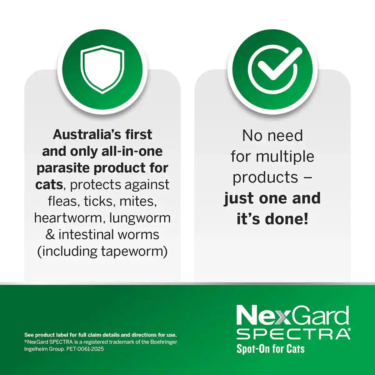 NEXGARD SPECTRA Spot On For Large Cats Yellow 3'S/6'S - Image 8