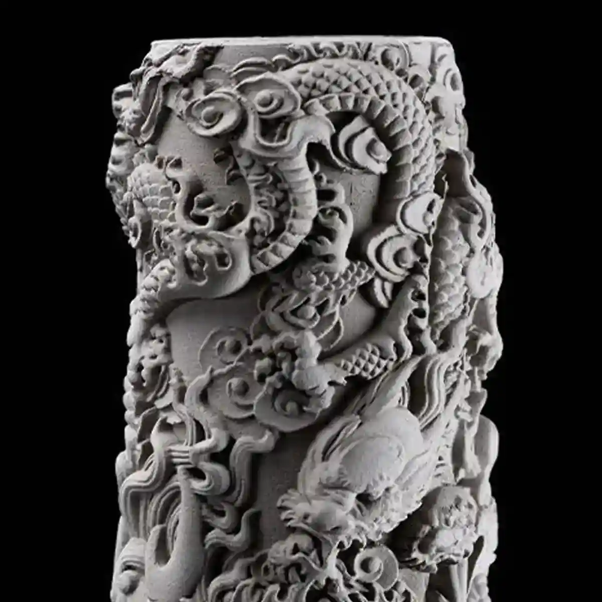 Nine Dragon Aquarium Pillar for Bubble Effect and Themed Aquascapes - Image 10