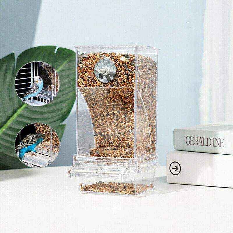 No-Mess Auto Cage Bird Feeder - Image 10