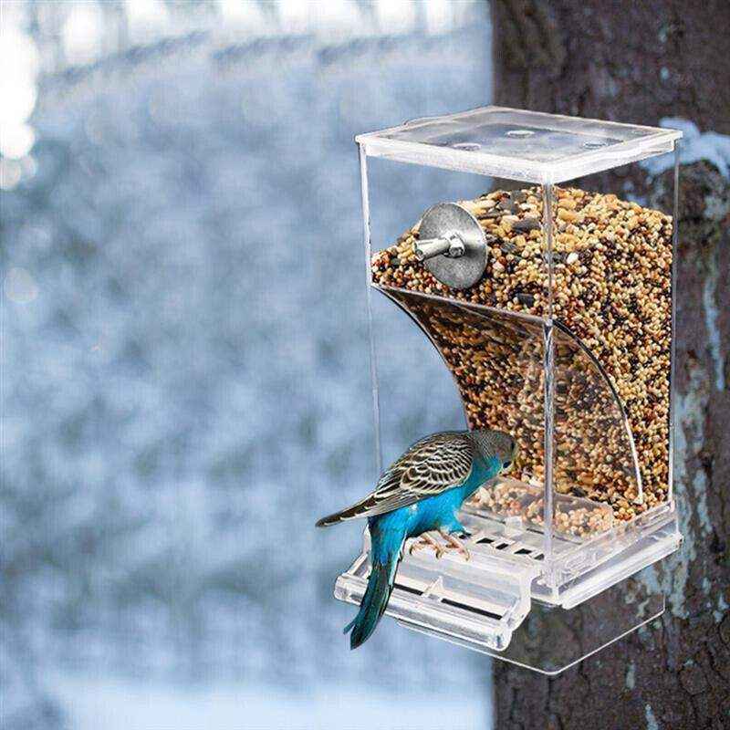No-Mess Auto Cage Bird Feeder - Image 11