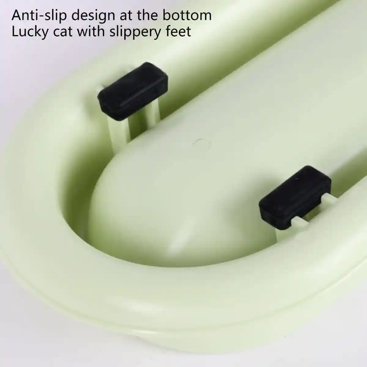 Non-Slip Cat Feeding Bowl Anti-Spill Single Food Dish for Kittens - Image 4