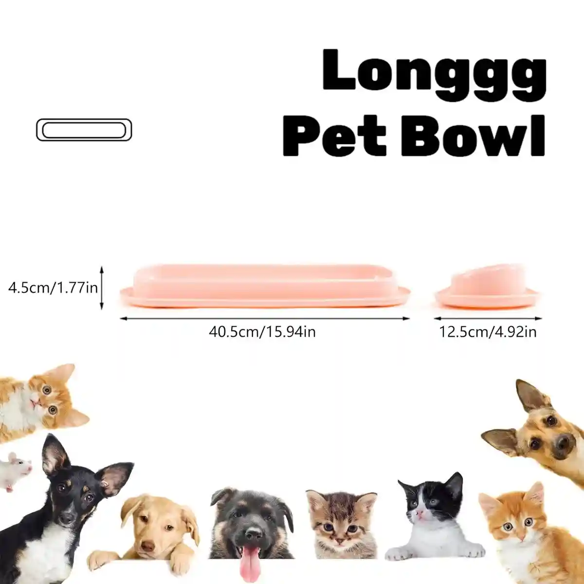 Non-Slip Cat Feeding Bowl Anti-Spill Single Food Dish for Kittens - Image 9