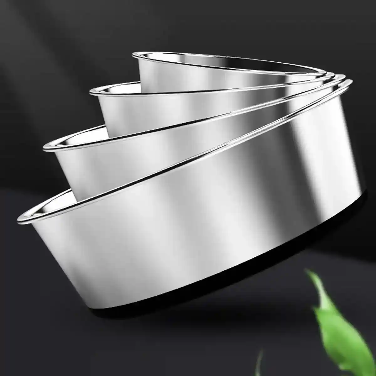 Stainless Steel Pet Dish with Non Slip Dog Bowl Base for Clean Feeding - Image 11