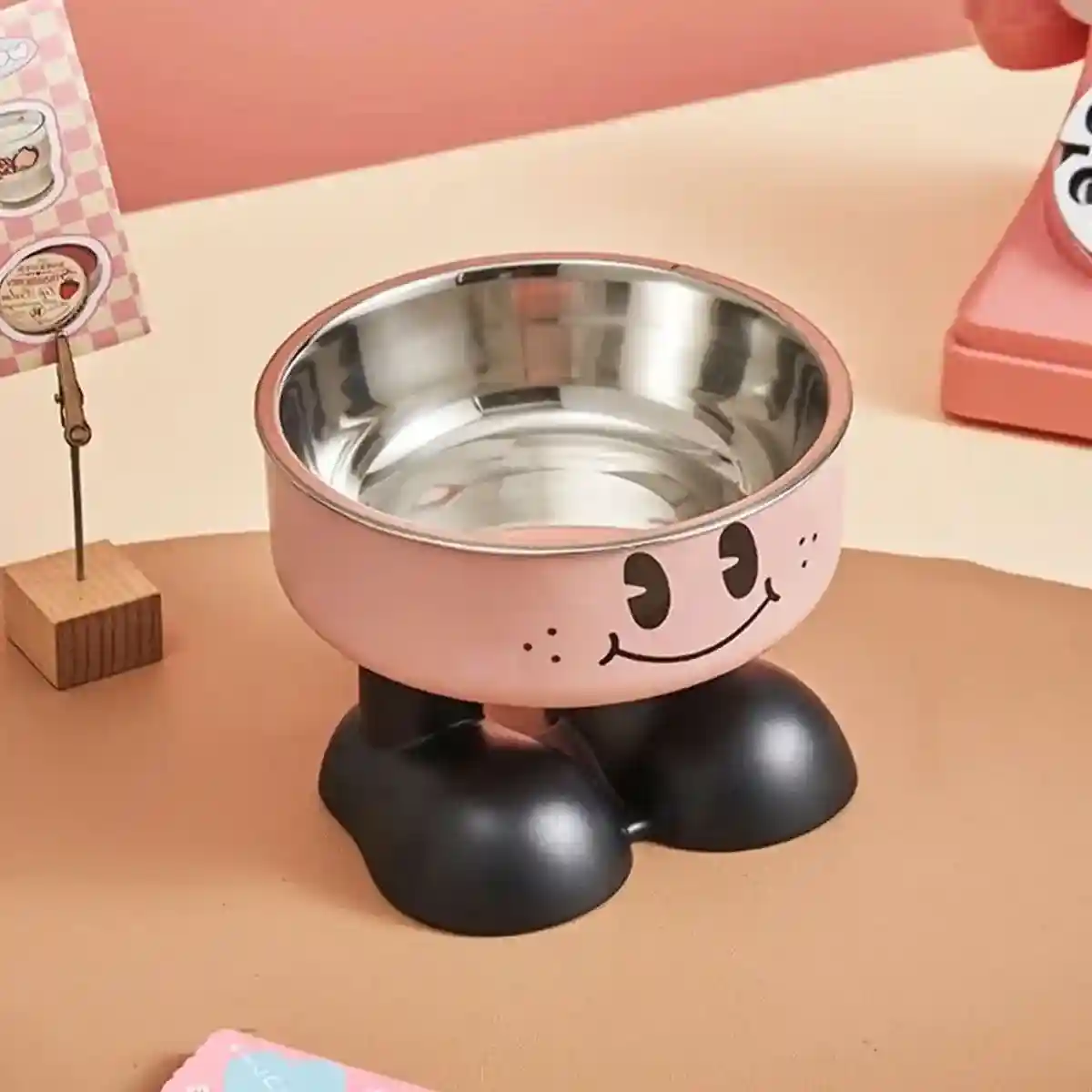 Non-Slip Stainless Steel Pet Bowl with Elevated Base - Image 11