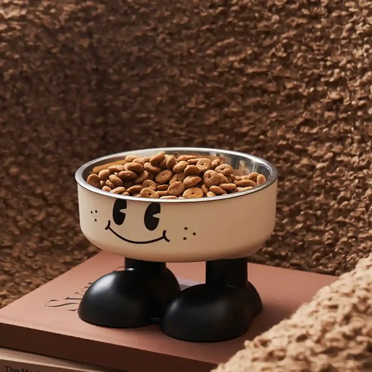 Non-Slip Stainless Steel Pet Bowl with Elevated Base - Image 12