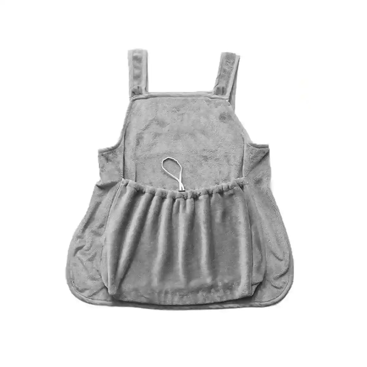 Non-stick Hair Cat Apron Suit Kangaroo Style No Hole Pet Bib for Grooming Safety - Image 7