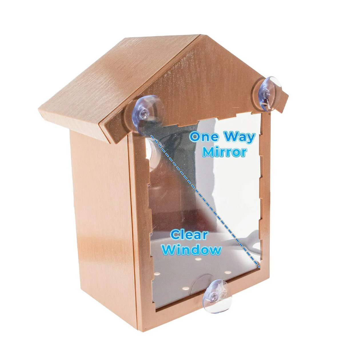 Outdoor Bird Nest Box With One Way Mirror - Image 4