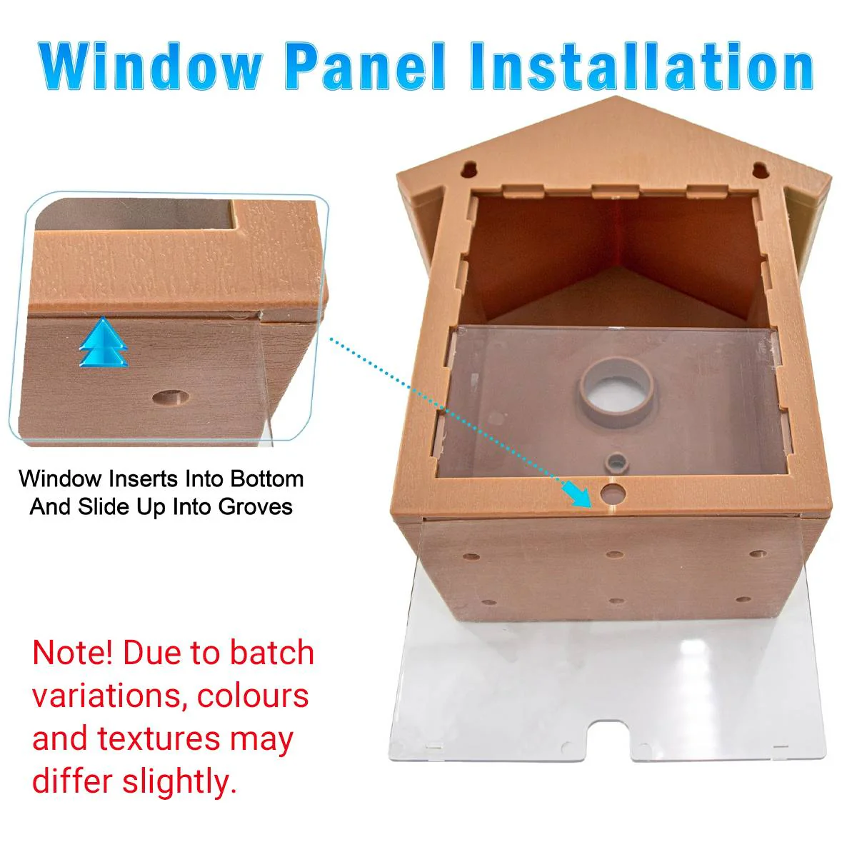 Outdoor Bird Nest Box With One Way Mirror - Image 5