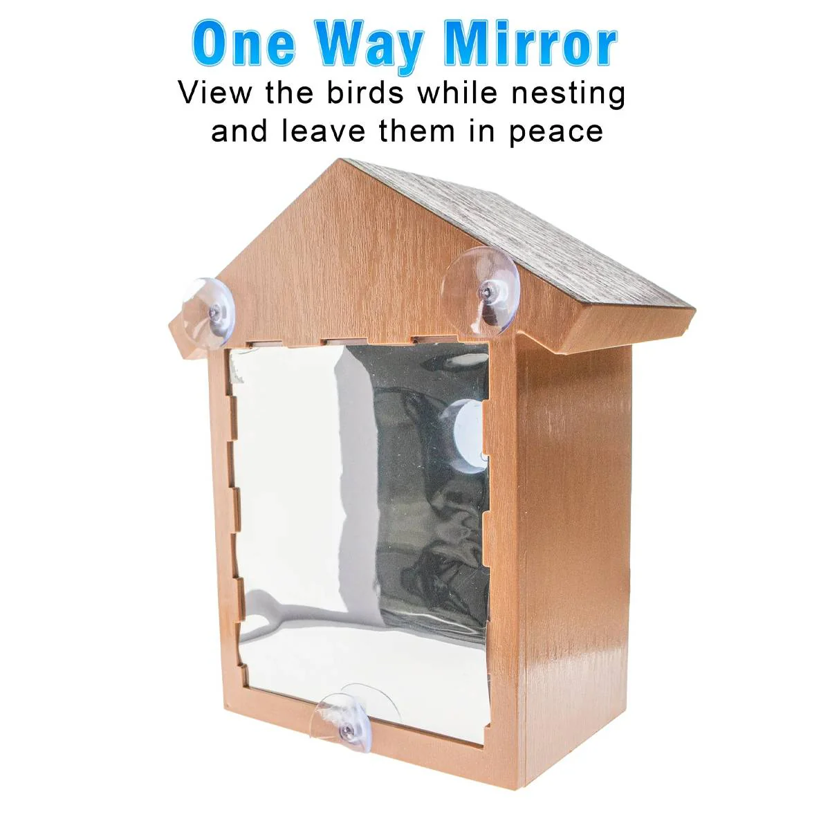 Outdoor Bird Nest Box With One Way Mirror - Image 9
