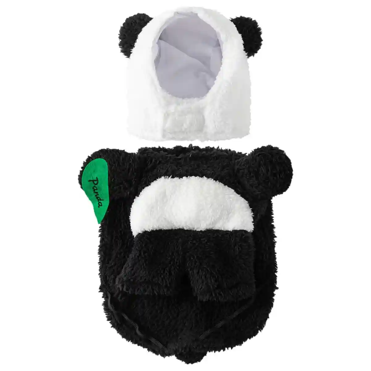 Adorable Panda Costume for Dogs Soft Fleece Pet Outfit S to L - Image 16