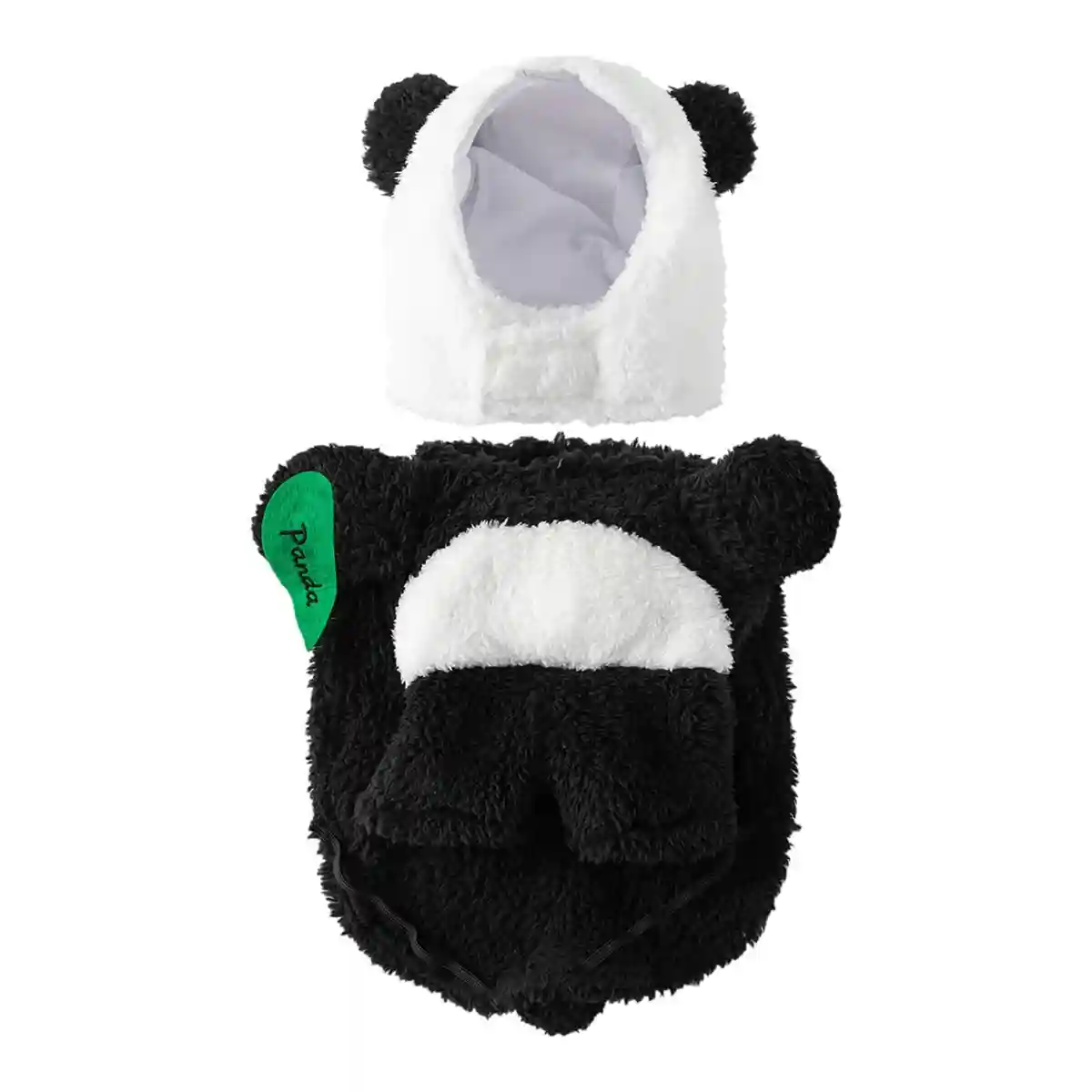 Adorable Panda Costume for Dogs Soft Fleece Pet Outfit S to L - Image 17