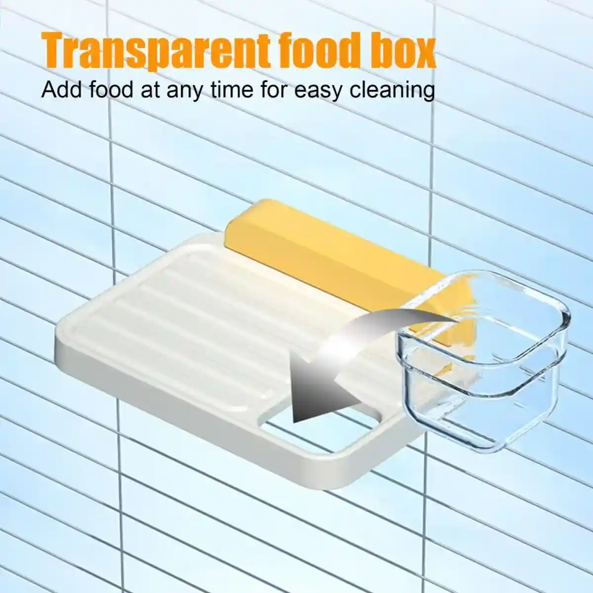 Multi-Functional Parrot Station Pole with Food Box and Swing - Image 9