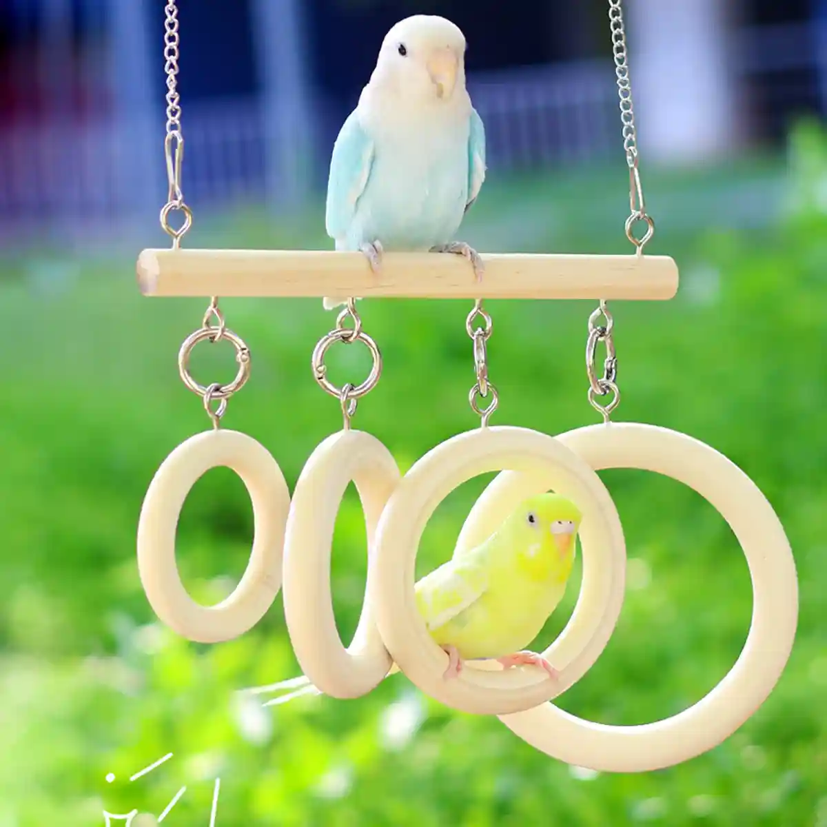 Bird Swing Tunnel Toy Fun & Comfortable Play for Birds - Image 3