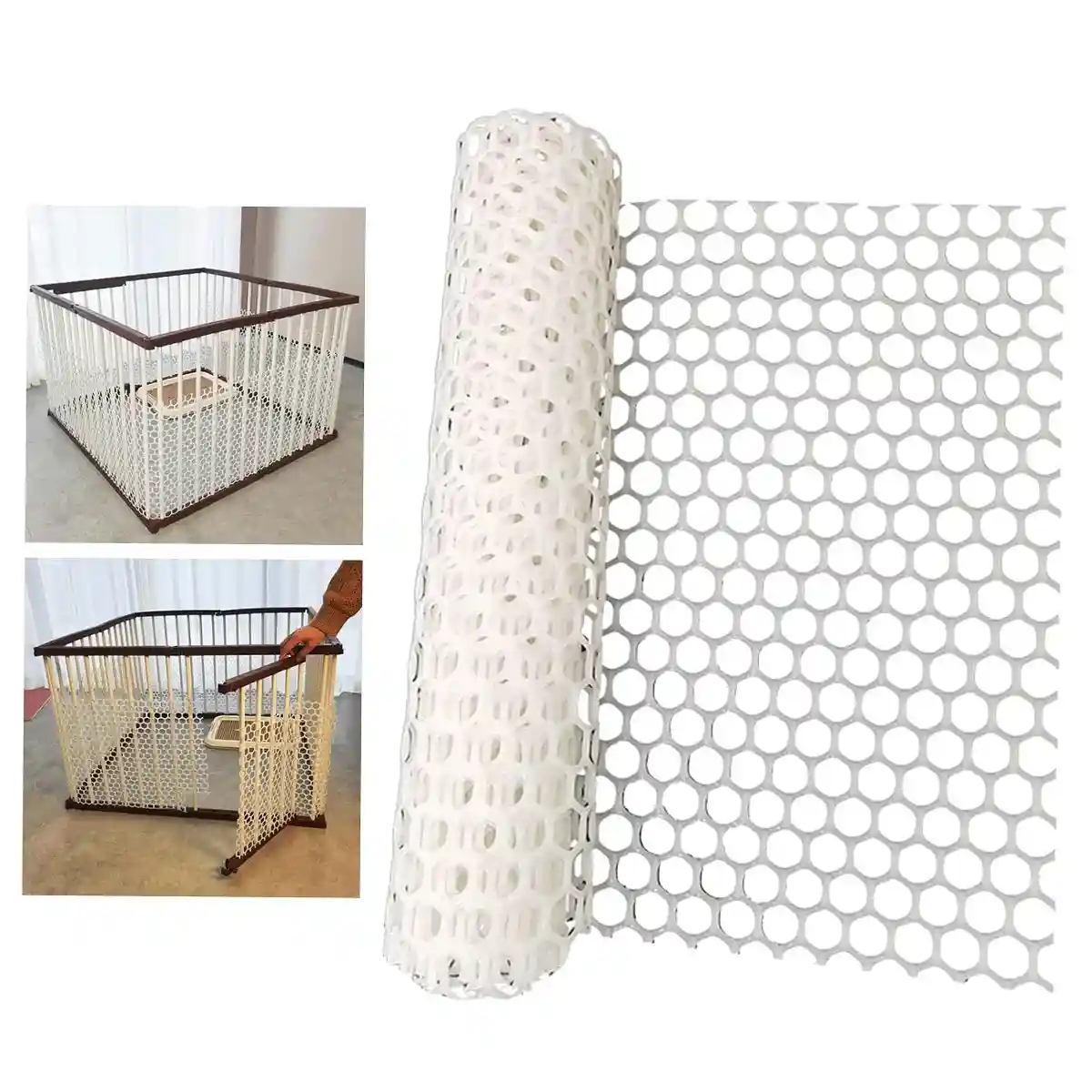 Pet Anti-Escape Mesh Grid for Cat & Dog Cages 200×40cm Flexible Net - Image 11