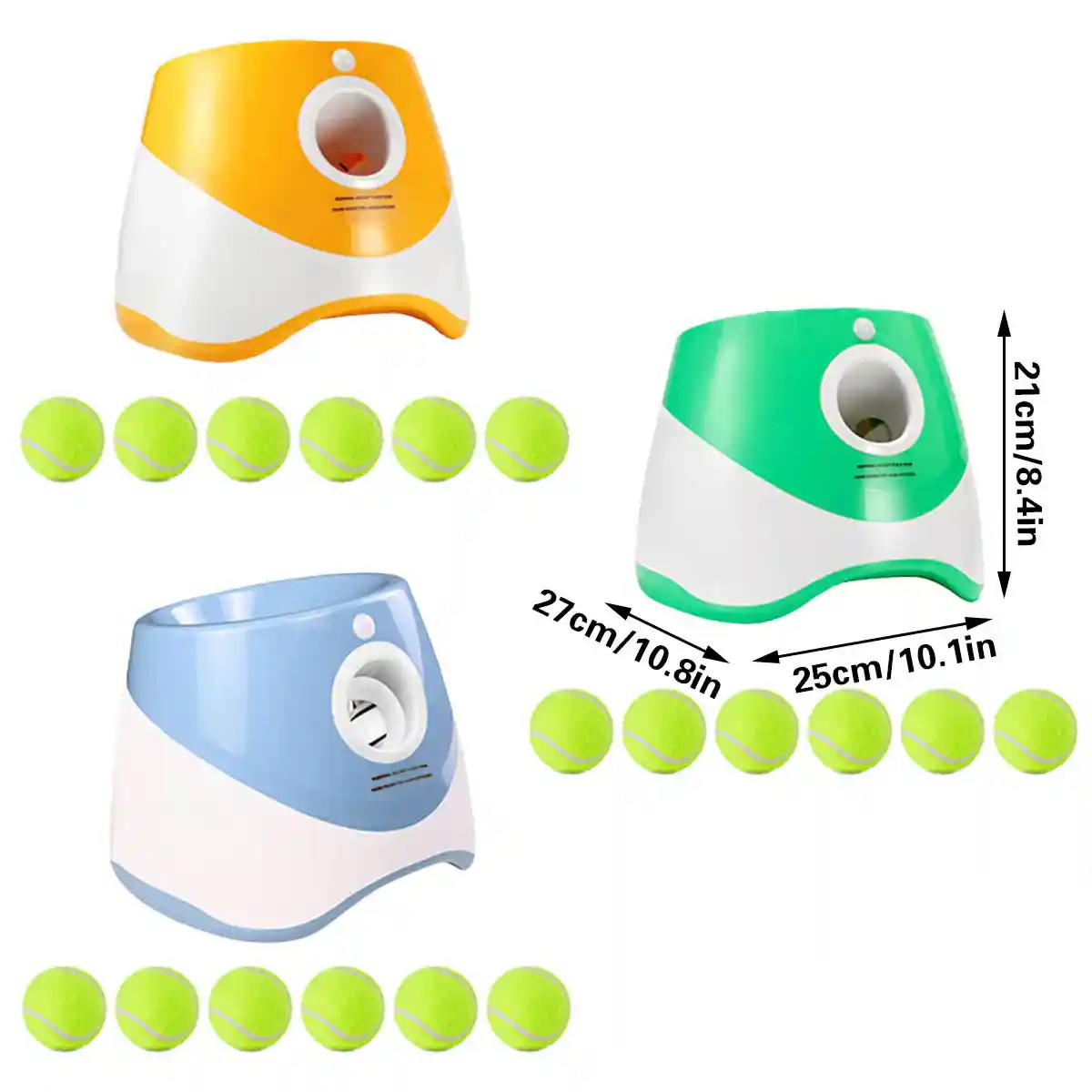 Dog Ball Thrower Outdoor Elastic Tennis Launcher Dog Toy Automatic Ball Machine - Image 3