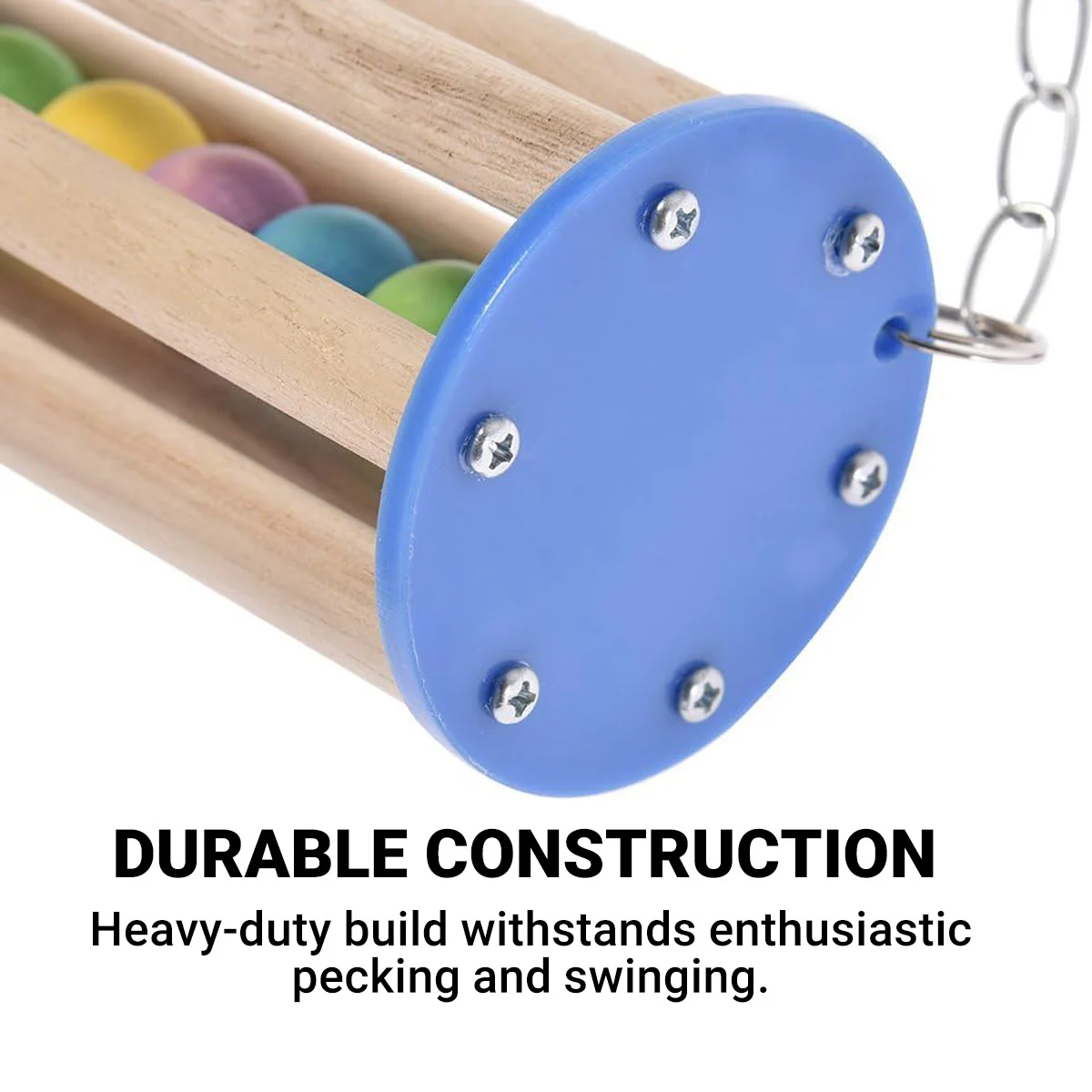 Pet Bird Chew Toy Swing Parrot Toy - Image 4