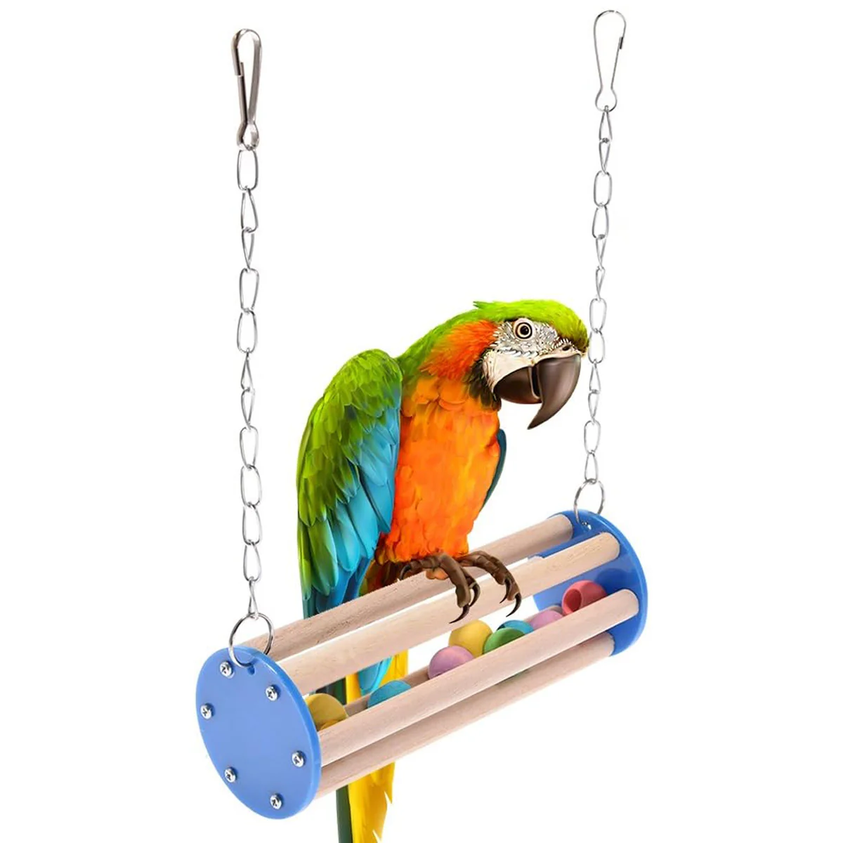 Pet Bird Chew Toy Swing Parrot Toy - Image 8
