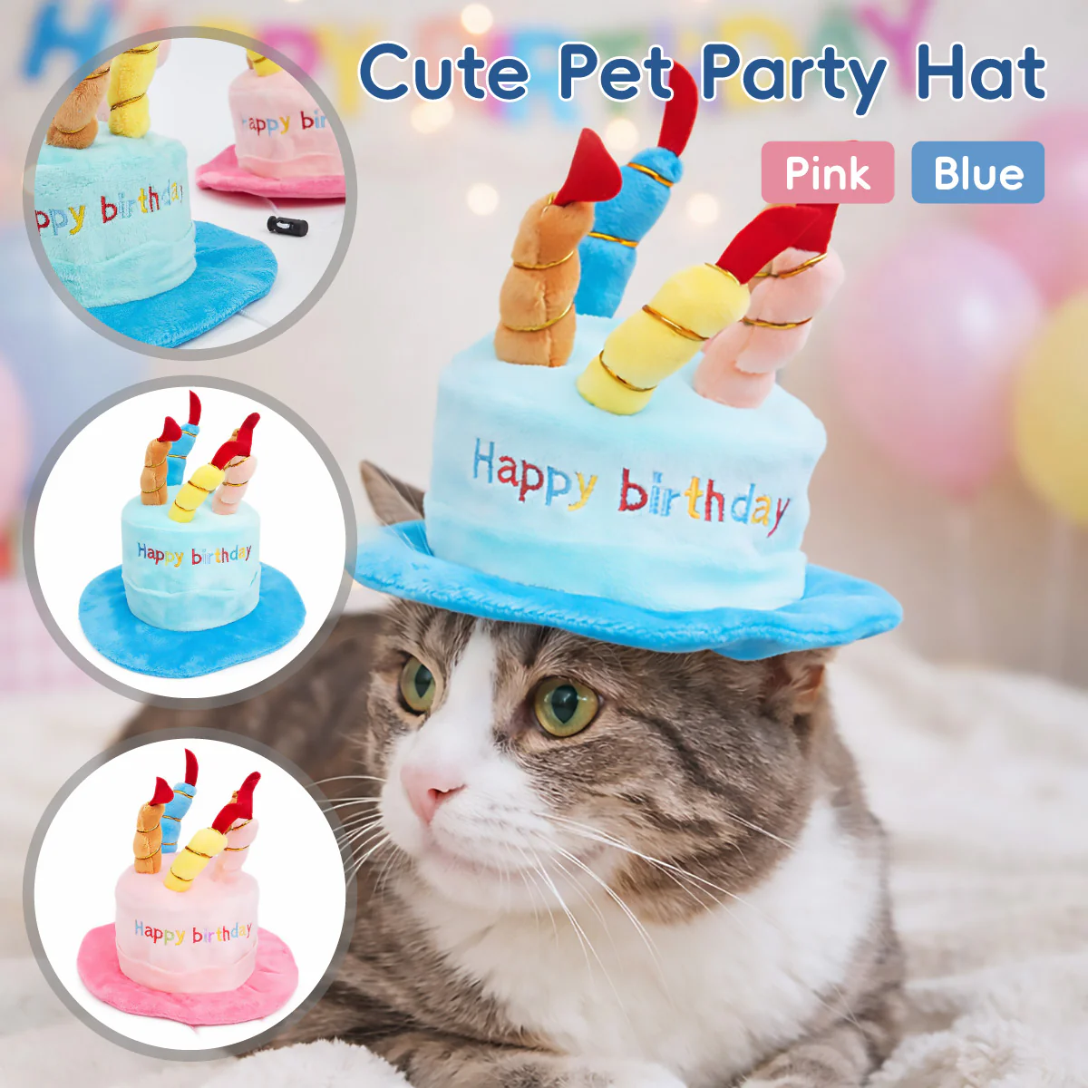 Pet Birthday Hat