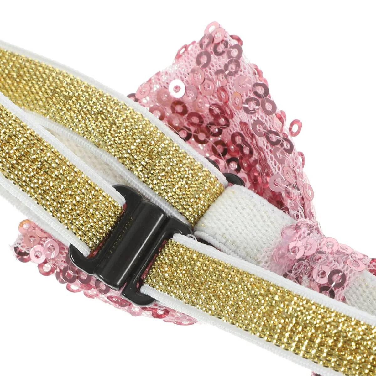 Pet Birthday Hat Sequin Party Hat With Bow Tie - Image 9