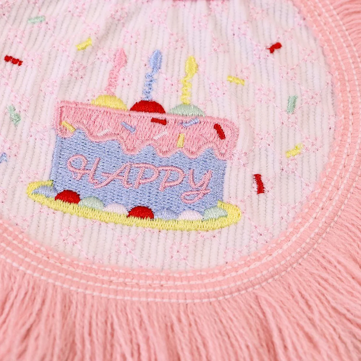 Pet Birthday Outfit Birthday Bib And Hat Set - Image 8